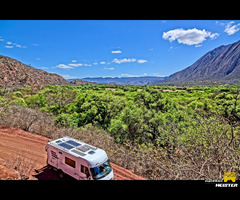 Mercedes Benz / Hymer with off-road light package // conditioned for South America