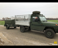 Mercedes G 3120mm Wheelbase Camping and 3-Side tipper