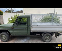 Mercedes G 3120mm Wheelbase Camping and 3-Side tipper