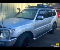 Mitsubishi Pajero - fully set up for outback touring