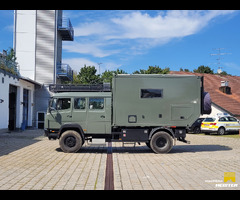 MB 1124 AF 4x4 expedition truck for family