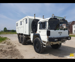 Man Kat 6x6 1977 Expedition Truck Camper RV 320 HP V8 Deutz Aircooled Diesel Off road no 4x4