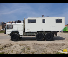 Man Kat 6x6 1977 Expedition Truck Camper RV 320 HP V8 Deutz Aircooled Diesel Off road no 4x4