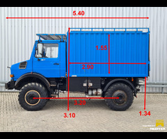 Mercedes-Benz Unimog U 1650  4x4 (427) -Turbo Intercooler