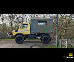 Unimog 1450L (long) as expedition vehicle / camper / overlander.