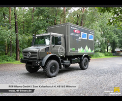 Mercedes-Benz Unimog U4023 Wohnmobil & FAS Expedition Wohnkabinenbau