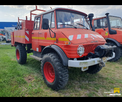 Unimog 416 Doka, 4 seats, 125hp, fast axles 100 km/h