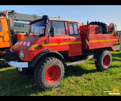 Unimog 416 Doka, 4 seats, 125hp, fast axles 100 km/h