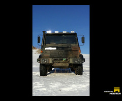 German military vehicle turned into camper