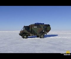 German military vehicle turned into camper