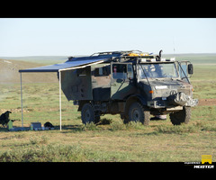 German military vehicle turned into camper