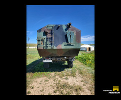 German military vehicle turned into camper