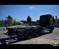 Mercedes Benz Actros 6x6, mileage only 38k km, frame for twist lock container